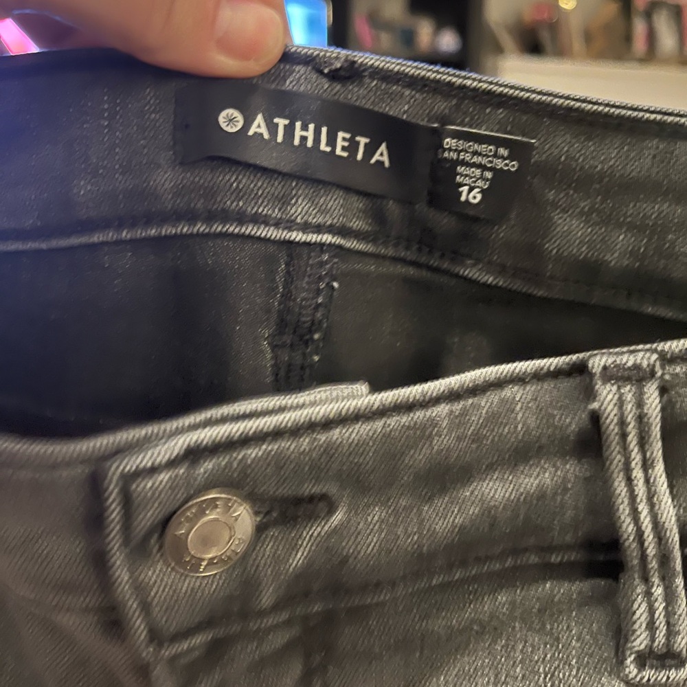 Grey jeans